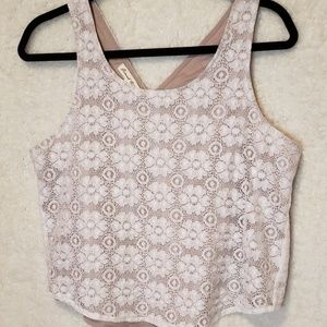 Comme Toi | Lace Bow Tank Top large